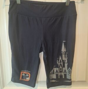 Black Graphic Shorts